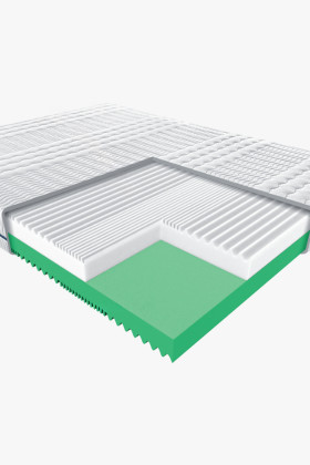 Matrace Palma 160 H3 – tvrdá obojstranná matrac s perforovanými penami